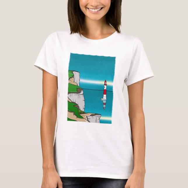 camisa de farol da cabeça de praia amazona (Frente)