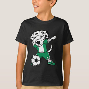Camisa de Fãs de Futebol da Nigéria Dalmatian Dab