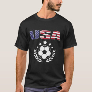 Camisa de Fãs de Futebol Orgulhosamente Americanos