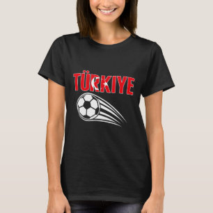 Camisa de Fãs de Futebol Orgulhosos da Turquia - T