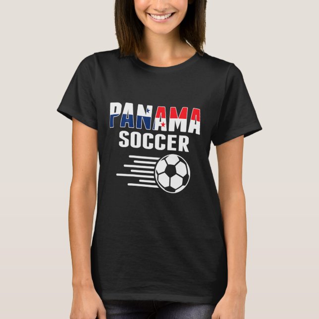 Camisa de Fãs de Futebol Orgulhosos do Panamá - Am (Frente)