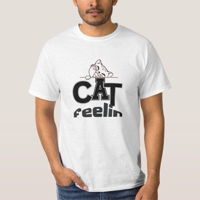Camisa de felina de gato (Frente)
