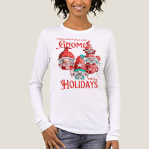 Camisa de Férias Não Há Lugar Como Gnome