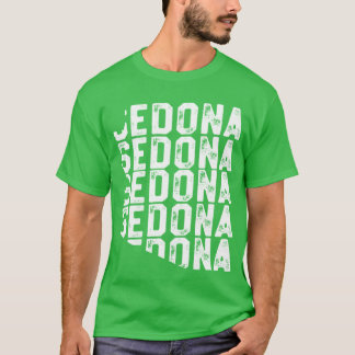 Camisa de Férias Vintage Sedona Geografia do Estad