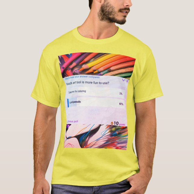 camisa de ferramentas de arte (Frente)