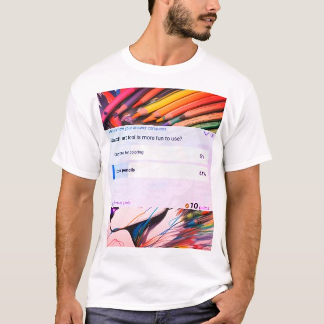 camisa de ferramentas de arte (Frente)