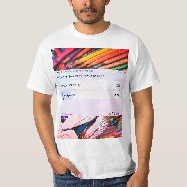 camisa de ferramentas de arte (Frente)