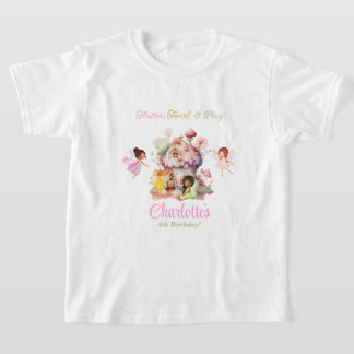 Camisa de Festa de aniversário de Fada de Flutuant