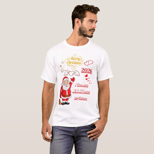 Camisa de Festa de Ano Novo (Frente Completa)