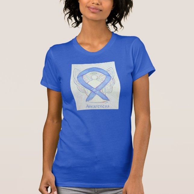 Camisa de Fita de Sensibilização da Síndrome do Bo (Frente)