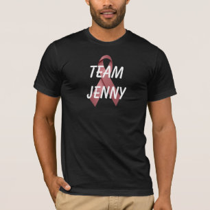 Camisa de Fita de Sensibilização do Cancer da Garg