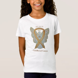 Camisa de Fita de Sensibilização Dourada para a