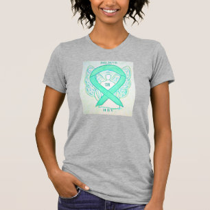 Camisa de Fita de Sensibilização para o Jogo da He