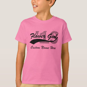 Camisa de Flor Personalizada de Nome e Ano