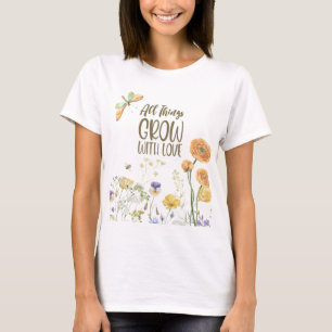 Camisa de flor silvestre "Love Grove Floral Tee"