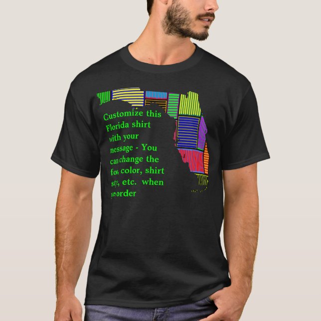 Camisa de Florida - costume com eleição ou outro (Frente)