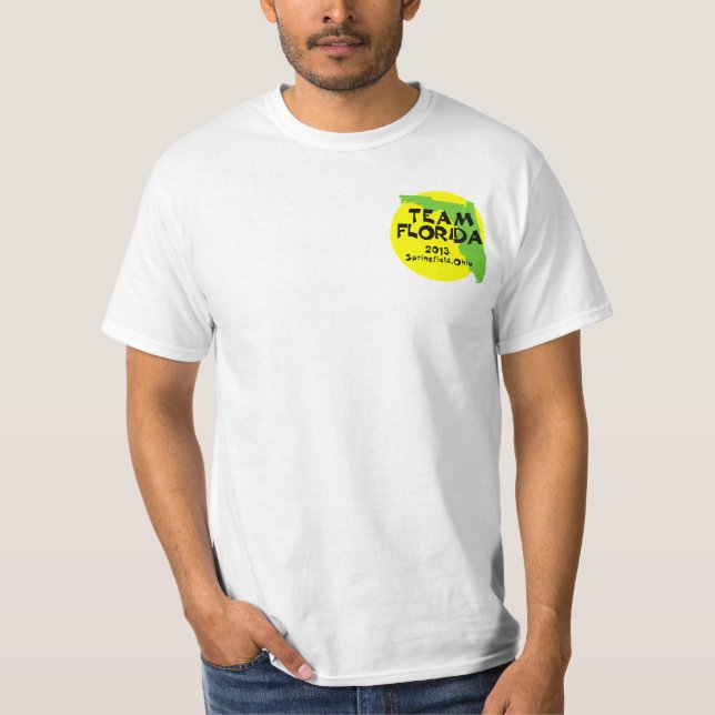 Camisa de Florida da equipe dos homens (Frente)