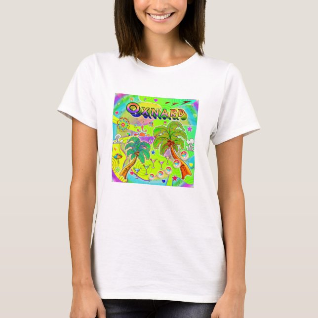 Camisa de foco da mente Oxnard (Frente)