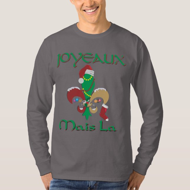 Camisa De Folga Longa De Natal (Frente)