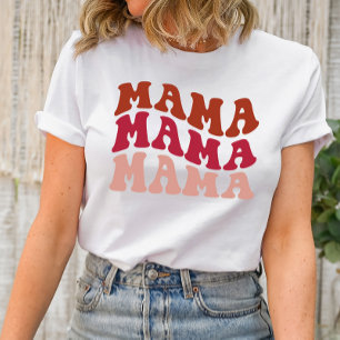 Camisa de fontes ondulada MAMA