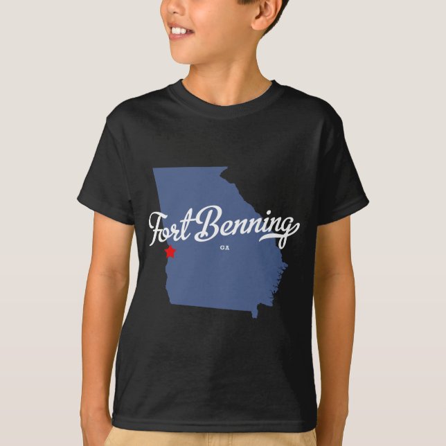 Camisa de Fort Benning Geórgia GA (Frente)