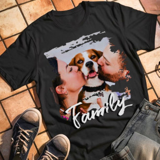 Camisa de Foto Básica do Modelo de Foto Selfie de 