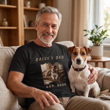 Camisa de Foto de Animal de Estimação Personalizad