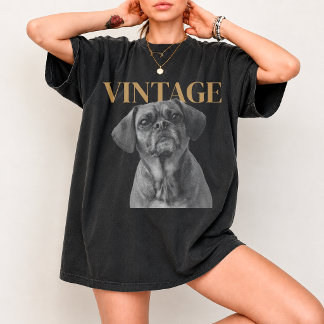 Camisa de Foto de Animal de Estimação Personalizad