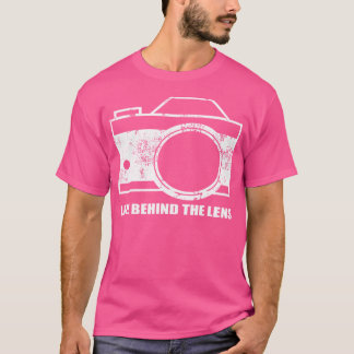 Camisa de Fotografia Vintage Life Behind The Lens