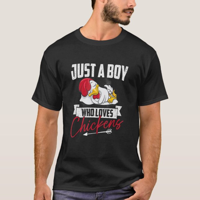 Camisa de Frango Fofo Gráfico de Frango_6 (Frente)