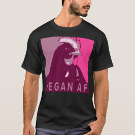 Camisa de frango inspirada por Pop cor-de-rosa Veg