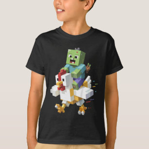 Camisa de Frango Jock para Crianças Pixel Art Game