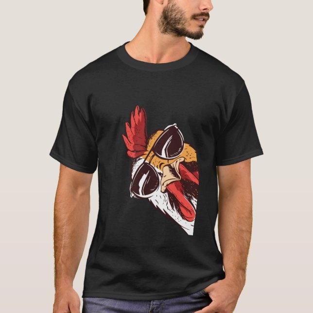Camisa de frango para donos de frango e amantes de (Frente)
