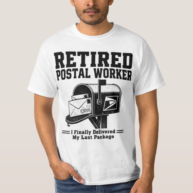 Camisa de Funcionário dos Correios Aposentado - Fi (Frente)