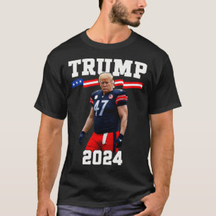 Camisa de Futebol Americano Trump 47 2025 Bandeira