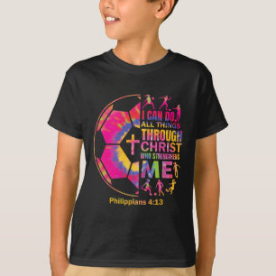 Camisa de Futebol Cristã para Meninas Adolescentes