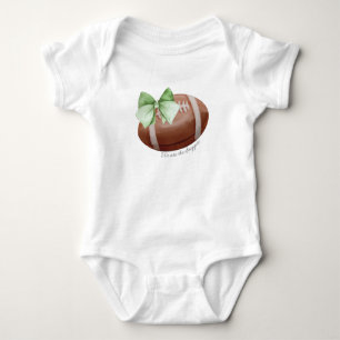 Camisa de Futebol Cute com Laço de Mascote