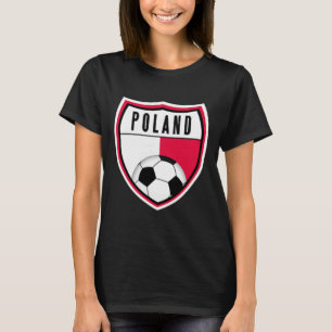 Camisa de Futebol da Polônia Bolsilho Bandeira Pol