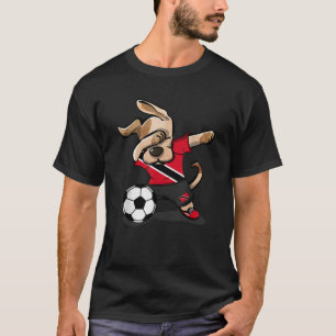 Camisa de Futebol Dabbing Dog Trinidad e Tobago Pé