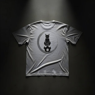 Camisa de Futebol do Gato Místico Yin-Yang – Roupa