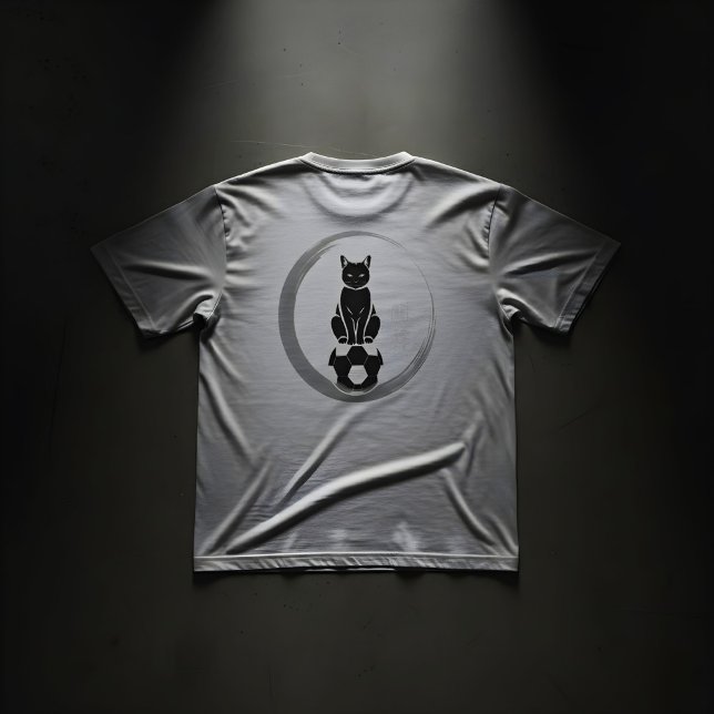 Camisa de Futebol do Gato Místico Yin-Yang – Roupa (Criador carregado)