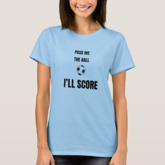 Camisa de Futebol Feminino - Passe a Bola para Mim