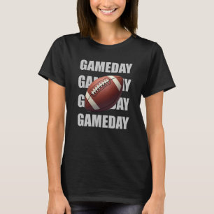 Camisa de Futebol Gameday Camiseta Gráfica para