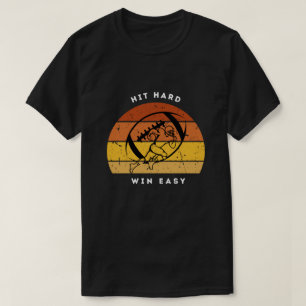 Camisa de Futebol Hit Hard Win Easy