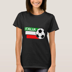 Camisa de Futebol Itália Cores da Bandeira Italian