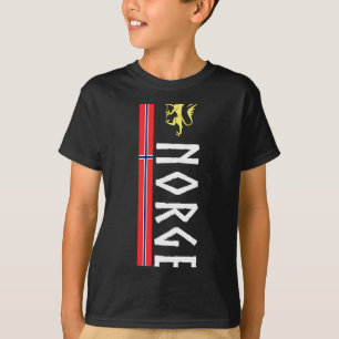 Camisa de Futebol Norge Bandeira da Noruega Norueg