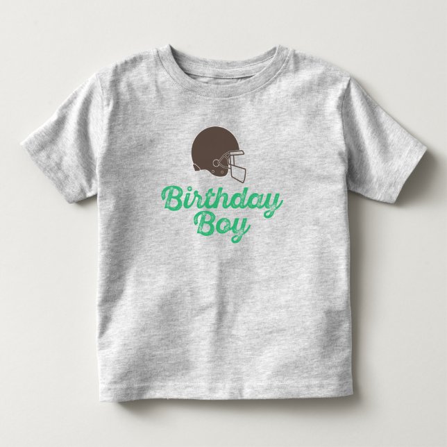 Camisa de Futebol para Menino Aniversariante (Frente)