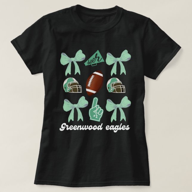 Camisa de Futebol Personalizada com Laço, Personal (Frente do Design)