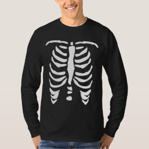 Camisa de gaiola de costela de esqueleto para Hall