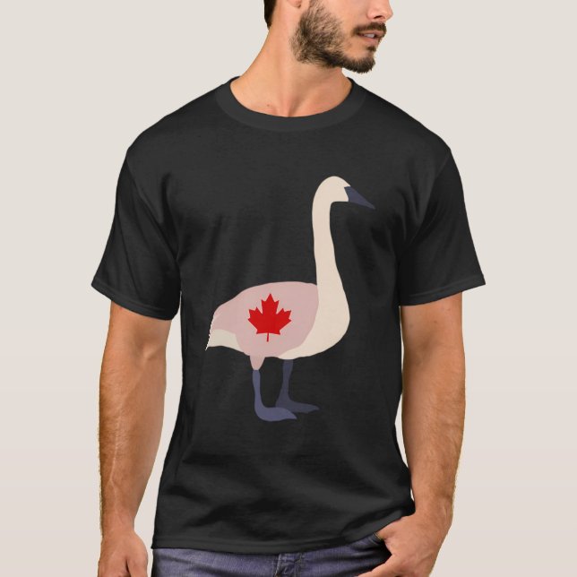 Camisa de ganso canadense para o dia do Canadá 202 (Frente)